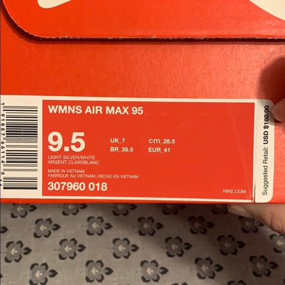 Nike Airmax 95s pink - Picture 6 of 7